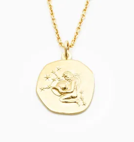 Aquarius Zodiac Necklace