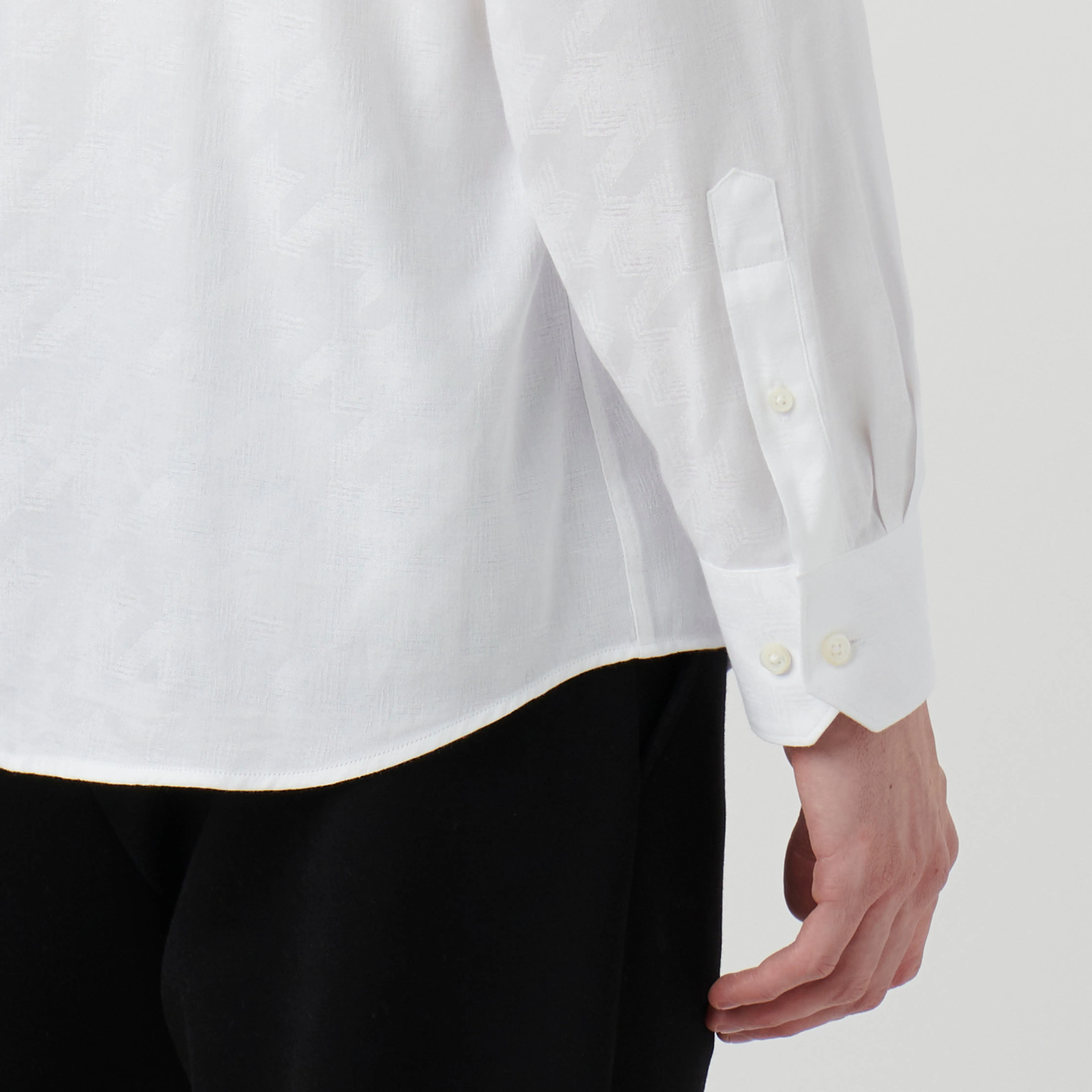 Axel Geometric Jacquard Shirt