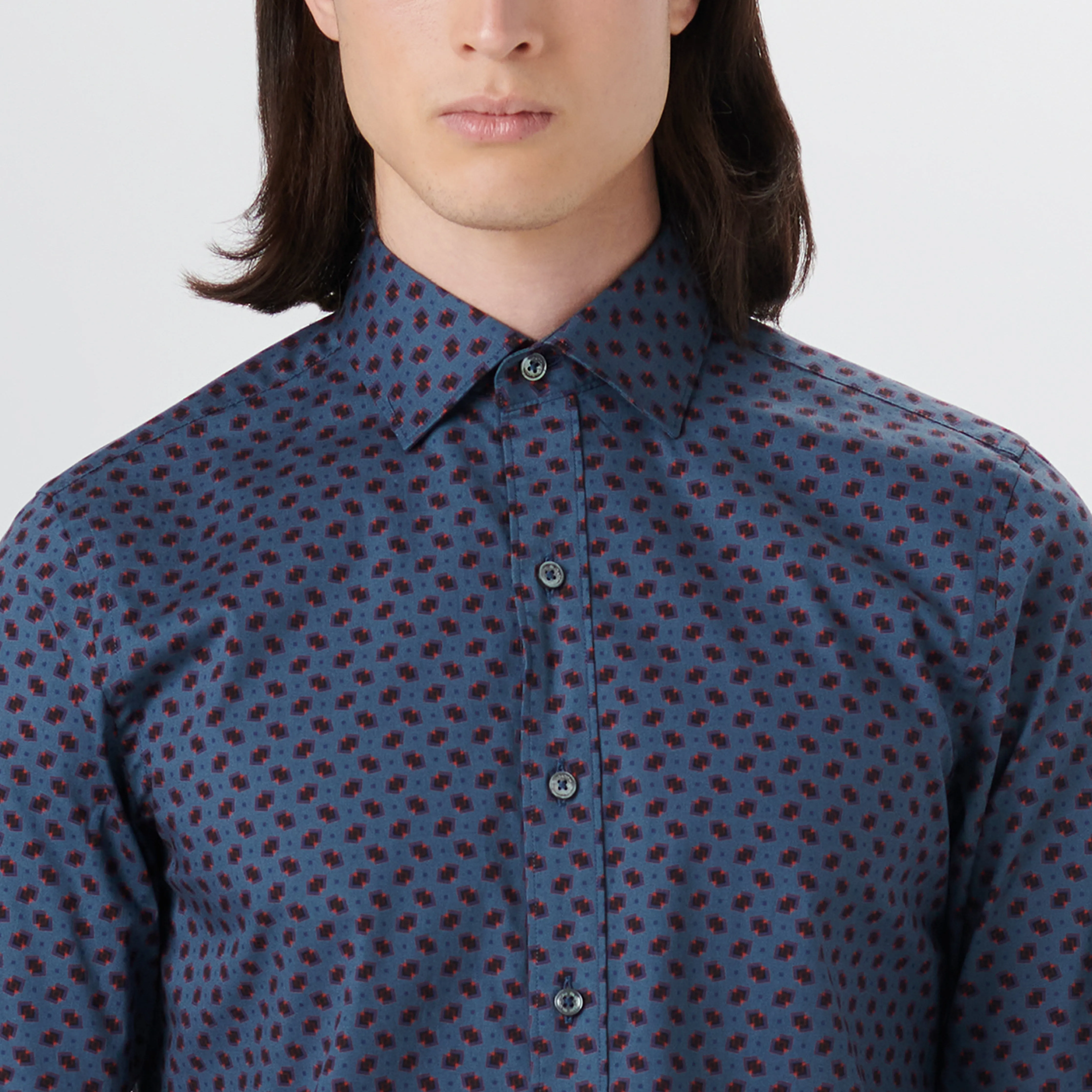 AXEL Geometric Print Shirt