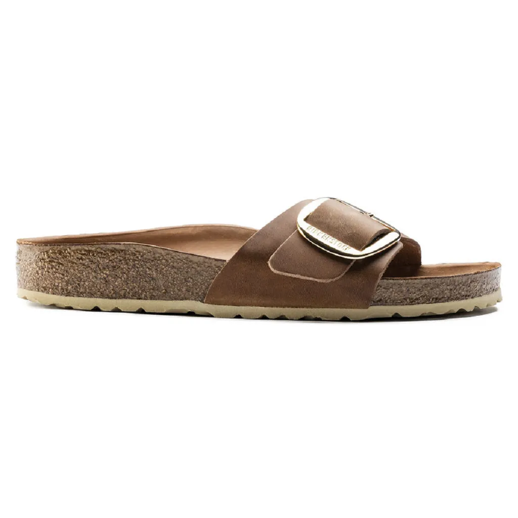 Birkenstock Women's Madrid Big Buckle Sandal - Oiled Leather