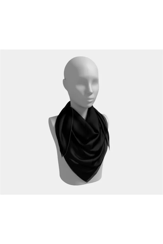 Black Square Scarf