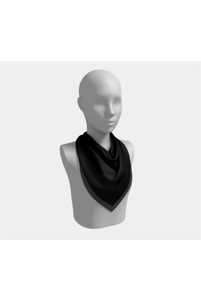 Black Square Scarf