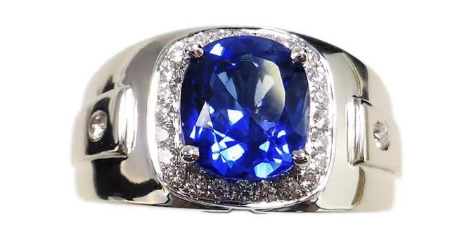 Blue Sapphire Ring 3.07ct