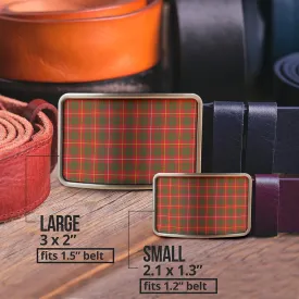 Bruce Modern Tartan Belt Buckles