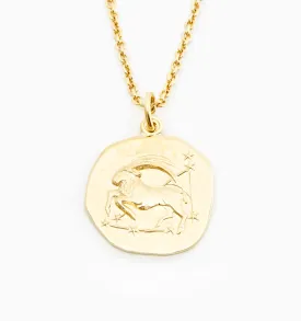 Capricorn Zodiac Necklace