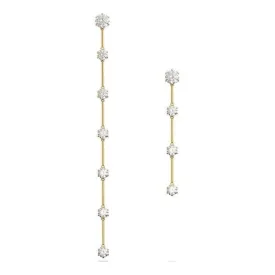 Constella Asymmetrical Crystal Gold-tone Plated Earrings 5622721