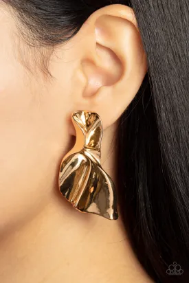 Earrings METAL-Physical Mood - Gold E475