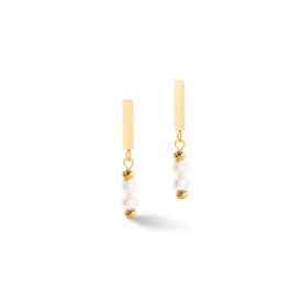 Earrings Shape Shifter Freshwater Pearls gold