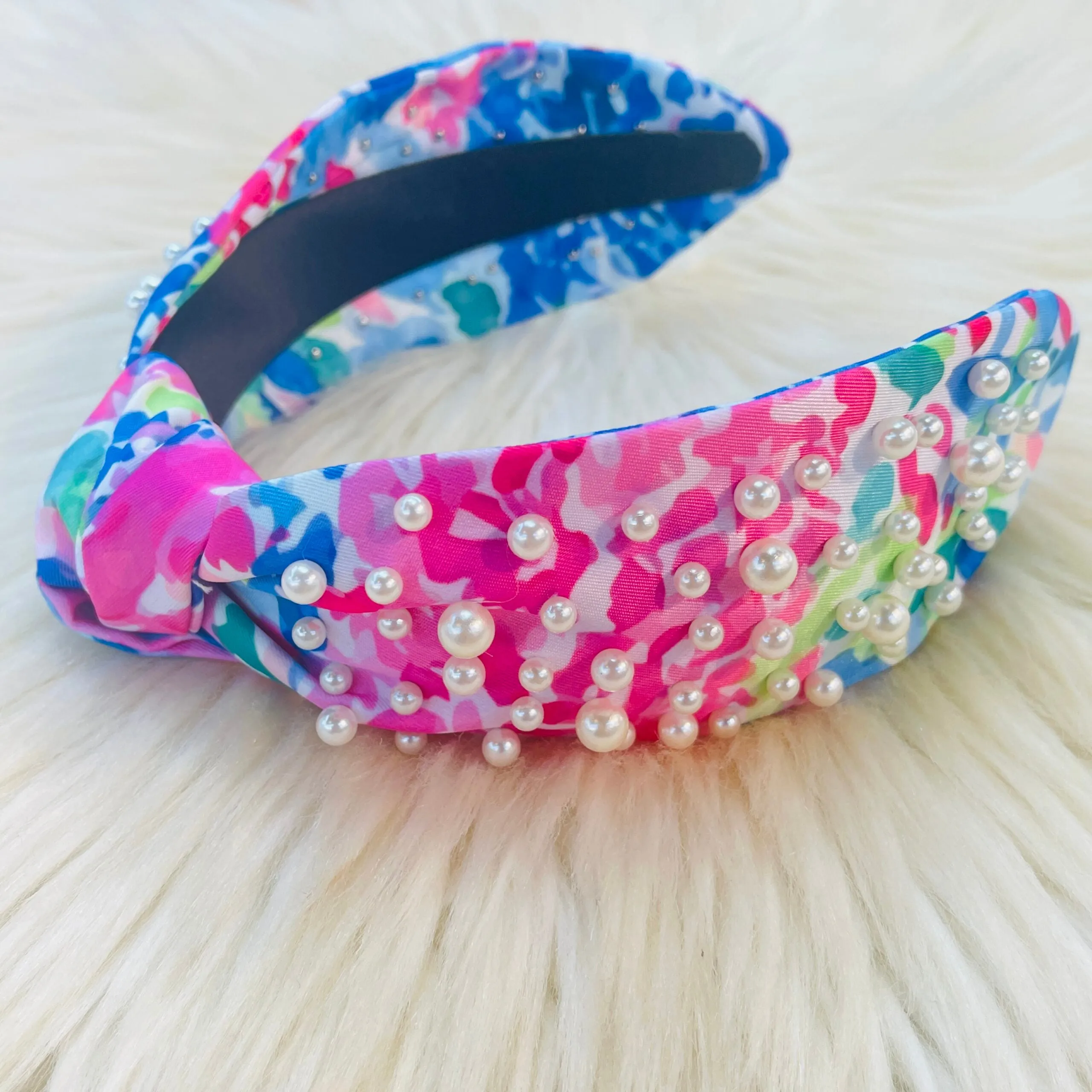 Floral Pearl Headband *3 Colors*