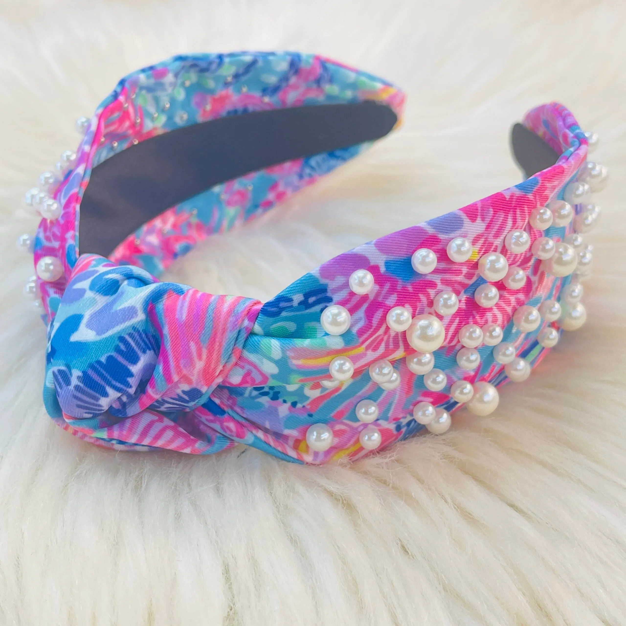 Floral Pearl Headband *3 Colors*