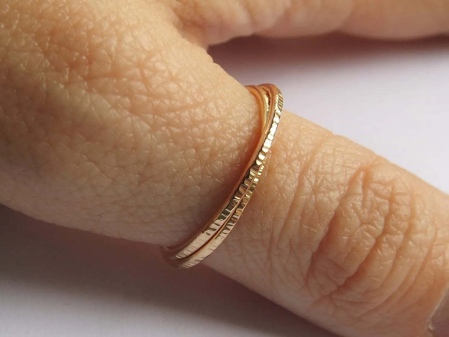 Gold Interlocking Thumb Rings,Thumb Rings,Gold Thumb Ring,Textured Rings,Rolling Ring,Stacking Rings, Minimalist Rings, Unique Rings, Rings