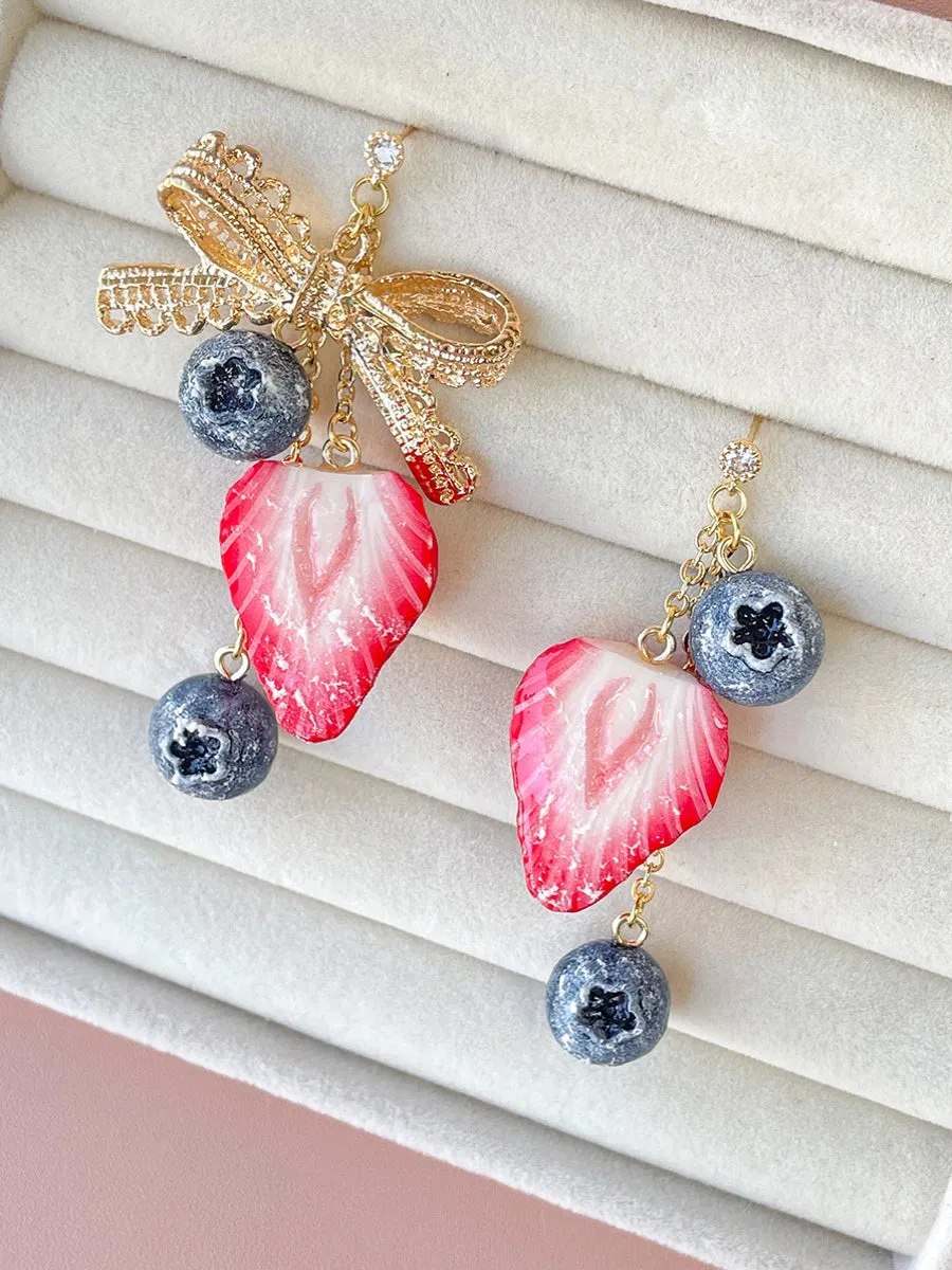 Golden Berry Earrings