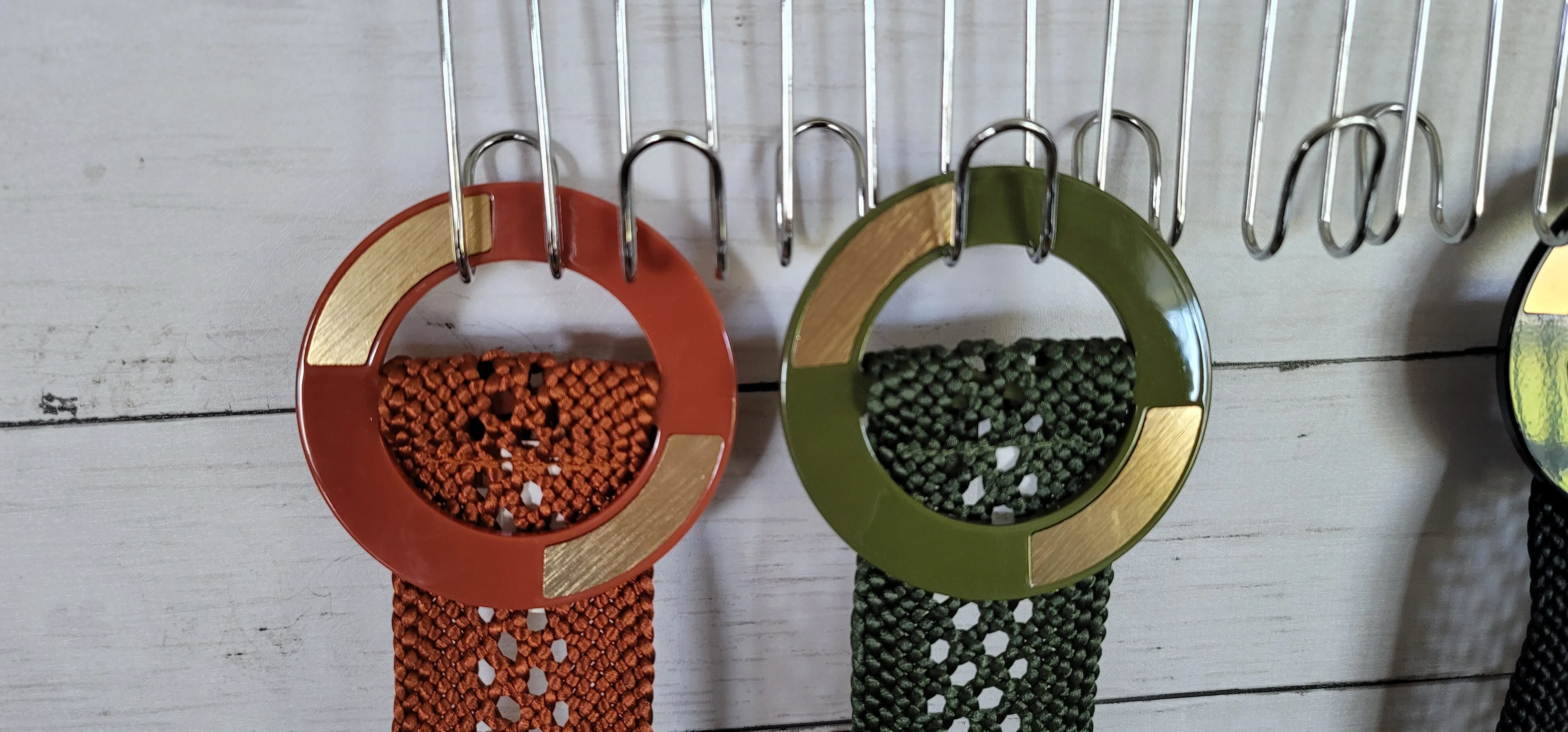 Macrame Circle Belts