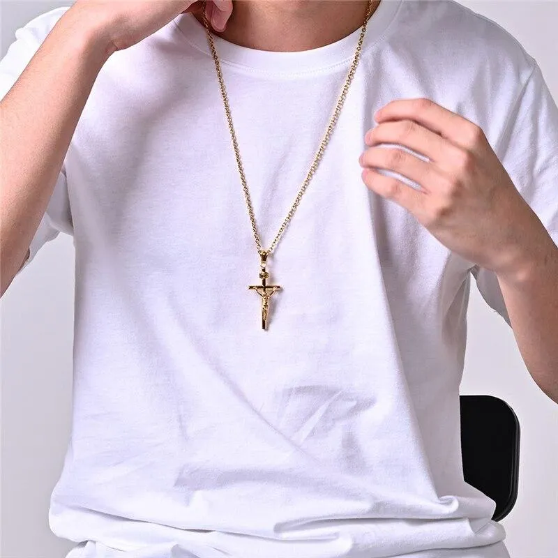 Men's Christian Necklace <br> Jesus Christ