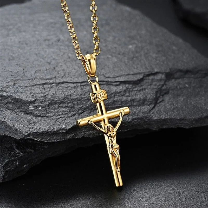 Men's Christian Necklace <br> Jesus Christ