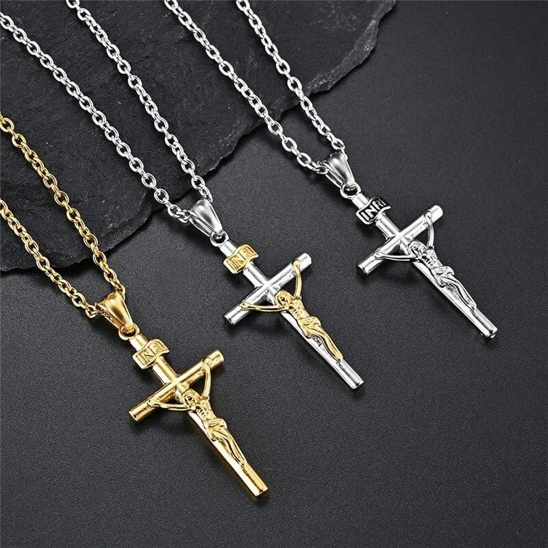 Men's Christian Necklace <br> Jesus Christ