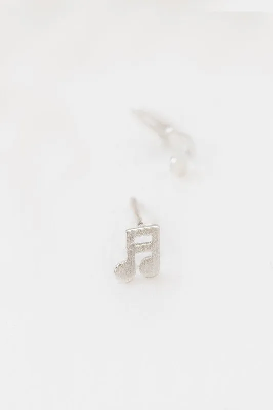 Musical Note Earrings